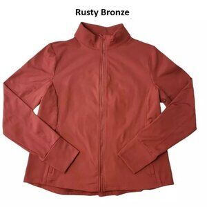 New NWT Member's Mark SW3502 Women's Extra Warm Jacket XS - Rusty Bronze